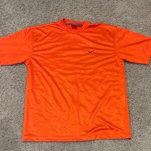 Worn Once Nike Orange Short Sleeve Athletic Shirt